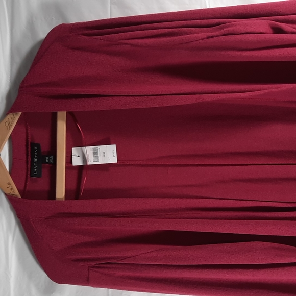 NWT  LANE BRYANT  Mauve  tunic SZ 18/20 ft - Picture 2 of 10